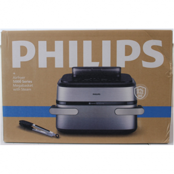 SALE OUT. Philips NA565/02 Airfryer with steam function, flexible Megabasket, 10 L, Silver/Black | Philips DAMAGED PACKAGING | 24 month(s)