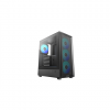 Deepcool Case | CC550 4F | Mid Tower | ATX PS2 (maximum length: 180 mm) | Black