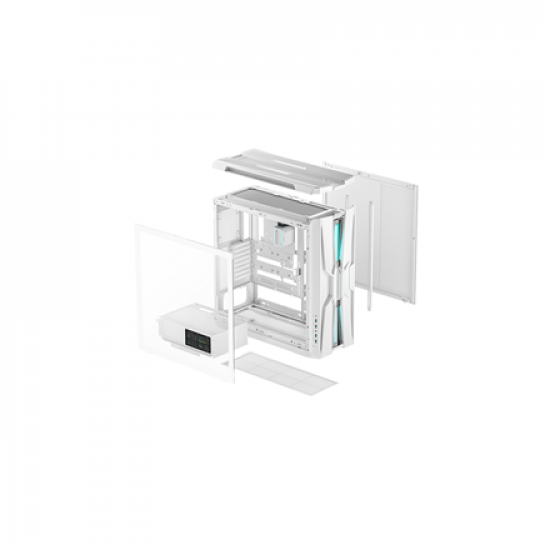 Deepcool Integrated Liquid Cooling Case | GENOME III | White | Full-Tower | ATX PS2 (maximum length: 180mm)