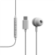 Sudio Earbuds | V3 | USB-C | In-ear | Microphone | Grey White