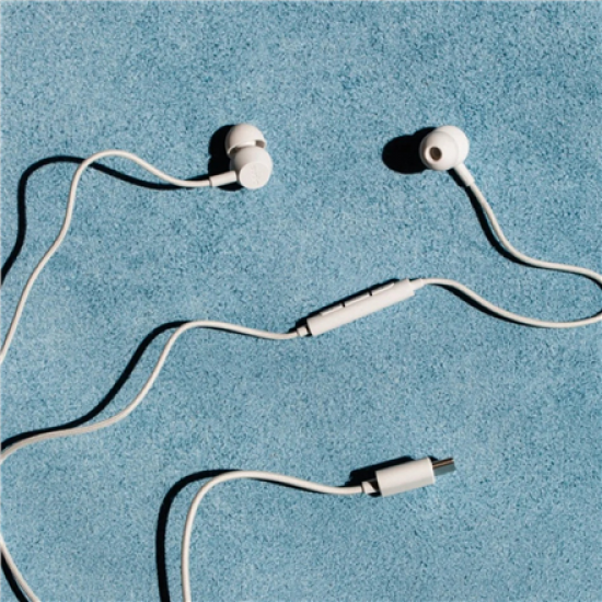 Sudio Earbuds | V3 | USB-C | In-ear | Microphone | Grey White