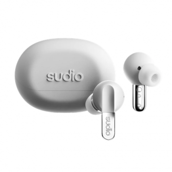 Sudio Earbuds | N3 Pro | Bluetooth | In-ear | Microphone | Chrome White | Noise canceling | Wireless