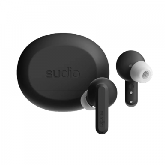Sudio Earbuds | A3 Pro | Bluetooth | In-ear | Microphone | Cloudy Black | Noise canceling | Wireless
