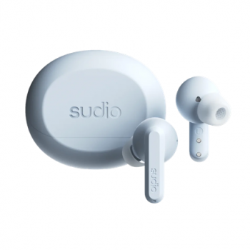 Sudio Earbuds | A3 Pro | Bluetooth | In-ear | Microphone | Powder Blue | Noise canceling | Wireless