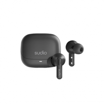 Sudio Earbuds | C8 | Bluetooth | Microphone | Black | Noise canceling | Noise reduction | Wireless