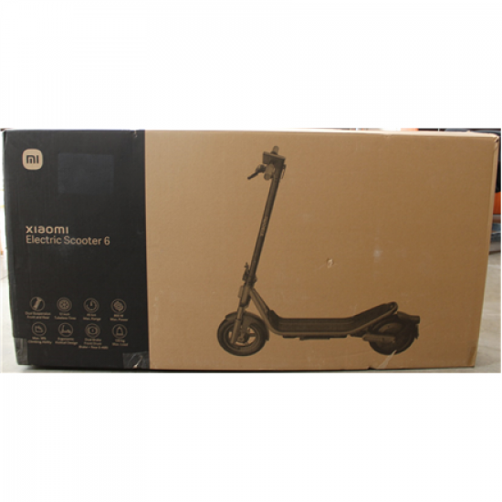 SALE OUT. Xiaomi Electric Scooter 6 GL | Xiaomi 24 month(s) | DAMAGED PACKAGING AND PAINT.ITEM IS SCRATCHED, DIRTY