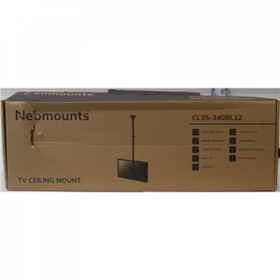 SALE OUT. Neomounts CL35-340BL12 Monitor/TV mount ceiling 1 screen - 23-42