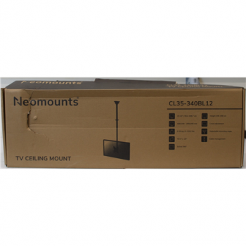 SALE OUT. Neomounts CL35-340BL12 Monitor/TV mount ceiling 1 screen - 23-42