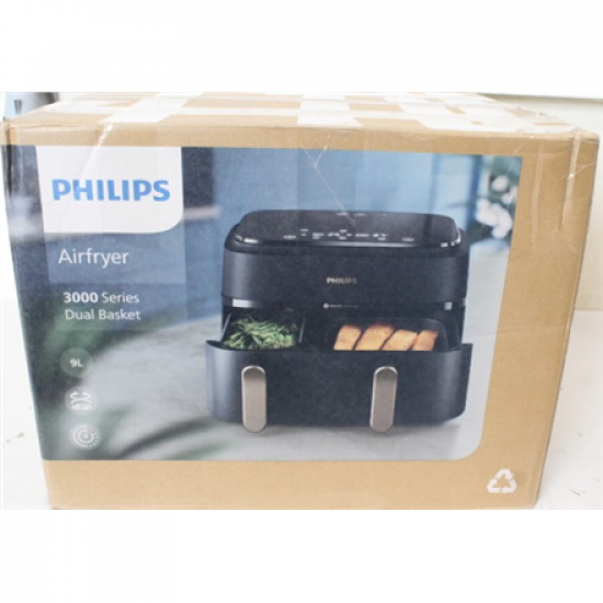 SALE OUT. Philips NA352/00 Airfryer, 2750 W, Pan volume 9 L, Charcoal Grey/Copper | Philips Airfryer | NA352/00 | Power 2750 W | Capacity 9 L | Rapid Air technology | Charcoal Grey/Copper | DAMAGED PACKAGING | 23 month(s)