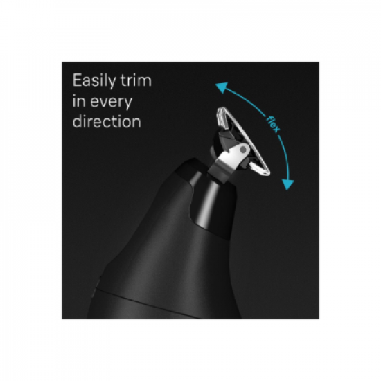 Braun Face and Body Hair trimmer | XT5300 Series XT5 | Cordless | Wet & Dry | Number of length steps 6 | Black/Silver