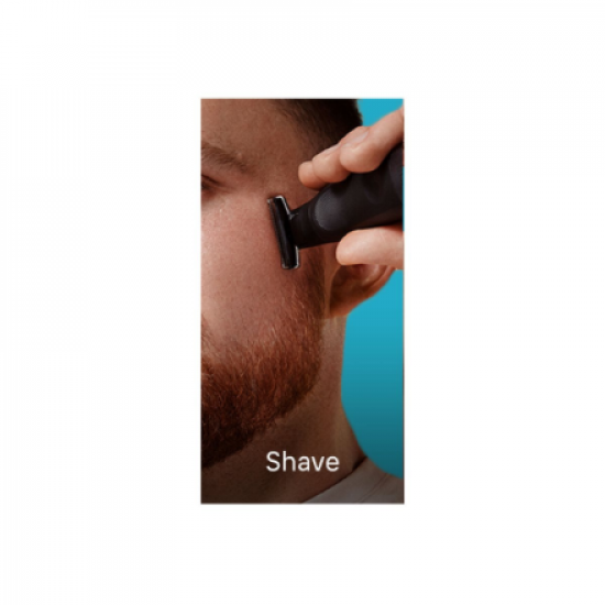 Braun Face and Body Hair trimmer | XT5300 Series XT5 | Cordless | Wet & Dry | Number of length steps 6 | Black/Silver