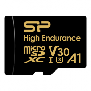 Silicon Power Flash memory card | Golden Series | 128 GB | Flash memory class A1, V30, UHS-I U3 | microSDXC