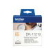 Brother DK-11219 Round paper labels, 12 mm, Black on white | Brother