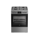 Beko FBMA61330GXDTN Cooker, Gas hob, Electric oven, Width 60 cm, Silver | BEKO