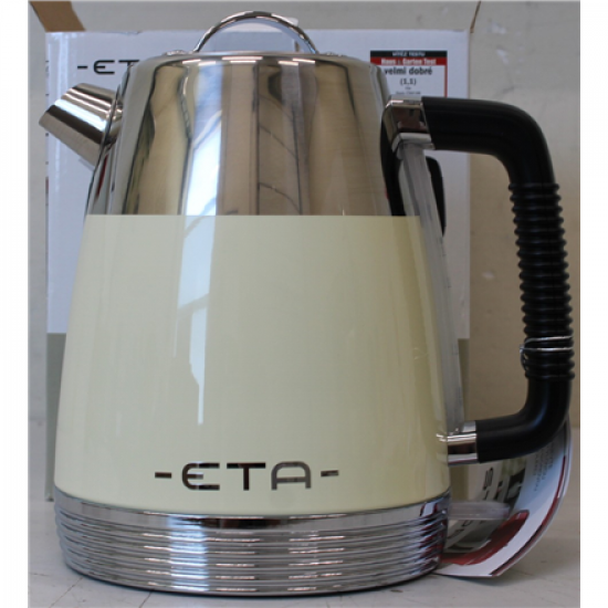 SALE OUT. ETA ETA918690040 Storio Kettle, Power 2150 W, Capacity 1.7 L, Stainless steel, Beige | SALE OUT. ETA | Storio Kettle | ETA918690040 | Standard | 2150 W | 1.7 L | Stainless steel | 360° rotational base | Beige | USED
