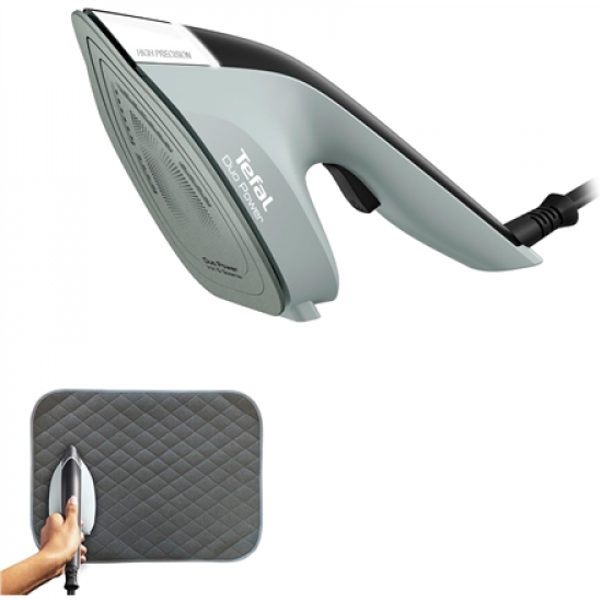 Tefal JF4031E0 2-in-1 vertical steam iron, green & black