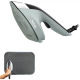 Tefal JF4031E0 2-in-1 vertical steam iron, green & black