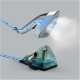 Tefal JF4031E0 2-in-1 vertical steam iron, green & black