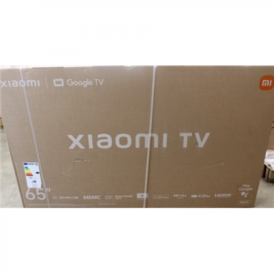 SALE OUT. Xiaomi TV S Mini LED 65 2026 | SALE OUT. Xiaomi | S Mini LED 2026 | 65 | Smart TV | Google TV | 4K UHD | Dark Grey | DAMAGED PACKAGING