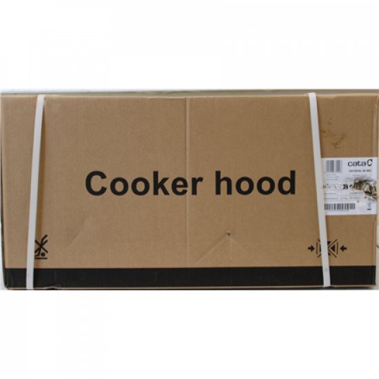 SALE OUT. Cata Hood GA DUAL 60 WH Width 60cm, Max 737 m³/h, Stainless steel | CATA GA DUAL 60 WH | Hood | Canopy | Energy efficiency class A++ | Width 60 cm | Touch sensitive | 737 m³/h | LED | Stainless steel | DAMAGED PACKAGING | 24 month(s)