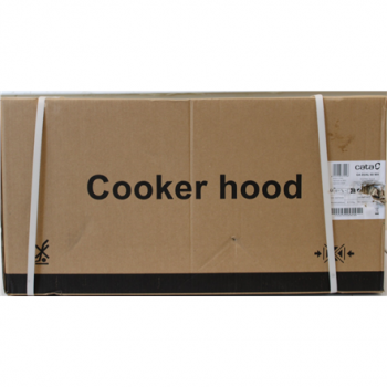 SALE OUT. Cata Hood GA DUAL 60 WH Width 60cm, Max 737 m³/h, Stainless steel | CATA GA DUAL 60 WH | Hood | Canopy | Energy efficiency class A++ | Width 60 cm | Touch sensitive | 737 m³/h | LED | Stainless steel | DAMAGED PACKAGING | 24 month(s)