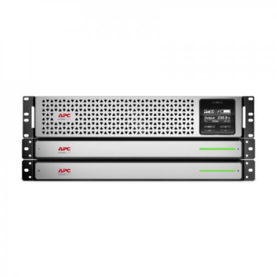 APC Smart-UPS On-Line, 1500VA, Rackmount 3U, 230V, 8x C13 IEC outlets, Network Card, Extended runtime, W/ rail kit, W/ Lithium-ion external | Schneider Electric