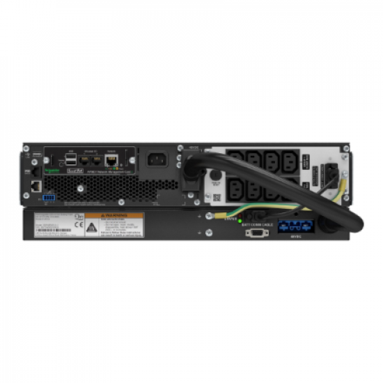 APC Smart-UPS On-Line, 1500VA, Rackmount 3U, 230V, 8x C13 IEC outlets, Network Card, Extended runtime, W/ rail kit, W/ Lithium-ion external | Schneider Electric