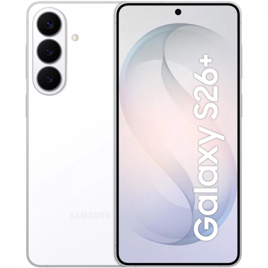 Samsung Galaxy S26+ (S947) (White) 6.7” Dynamic AMOLED 2X, 3120x1440, 3.4GHz&2.76GHz&2.36GHz/256GB/12GB RAM/Android/WiFi,BT,5G | Samsung