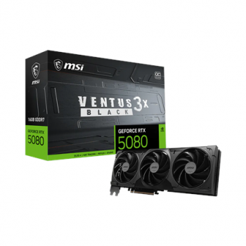 MSI GeForce RTX 5080 16G VENTUS 3X OC BLACK