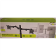 SALE OUT. Goobay Dual Monitor Mount Flex, Black | Goobay Dual Monitor Mount Flex | Swivel, Tilt, Rotation | 17-32 
