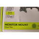 SALE OUT. Goobay Dual Monitor Mount Flex, Black | Goobay Dual Monitor Mount Flex | Swivel, Tilt, Rotation | 17-32 