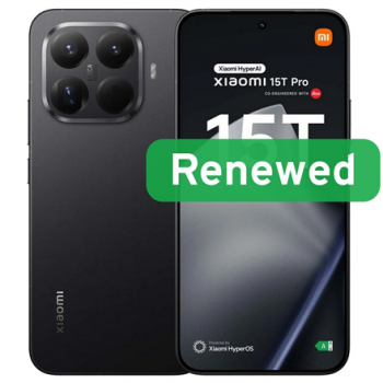 Xiaomi Renewed Grade A | 15T Pro 5G | Black | 6.83 