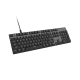 Natec Amberjack | Keyboard | Wired | US | Linear | White backlight, Hot-swappable switches, Anti-ghosting, Built-in memory, Macro recording | Black/Gray