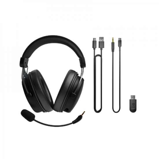 Genesis Headset | Toron 706 | Bluetooth, 2.4 GHz | Over-ear | Microphone | Black | Wireless