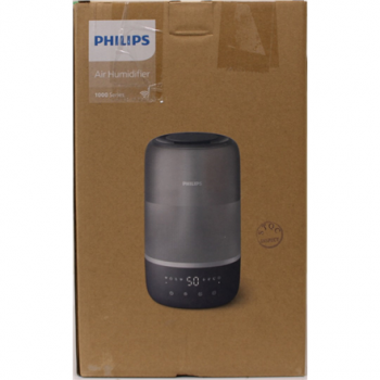 SALE OUT. Philips HU1510/03 Humidifier Series 1000 Up to 41m2, 3 settings, Grey | SALE OUT. | Philips Humidifier | HU1510/03 Series 1000 | 19.6 W | Water tank capacity 3 L | Suitable for rooms up to 41 m² | Ultrasonic | Humidification capacity 275 ml/hr |