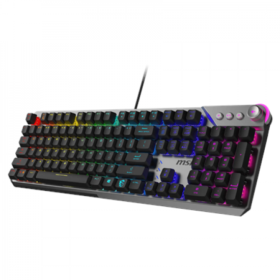 MSI STRIKE 600 V2 SILENT | Gaming keyboard | Wired | US | Mechanical - Silent