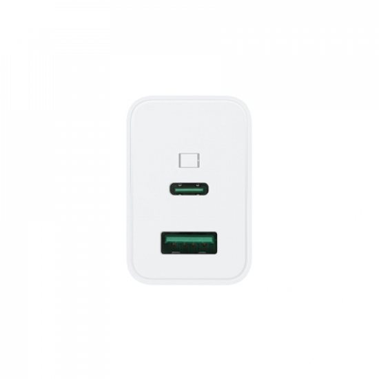 OPPO SUPERVOOC 45W Dual-Port Charger (White), OSAB4CB4AE