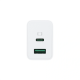 OPPO SUPERVOOC 45W Dual-Port Charger (White), OSAB4CB4AE