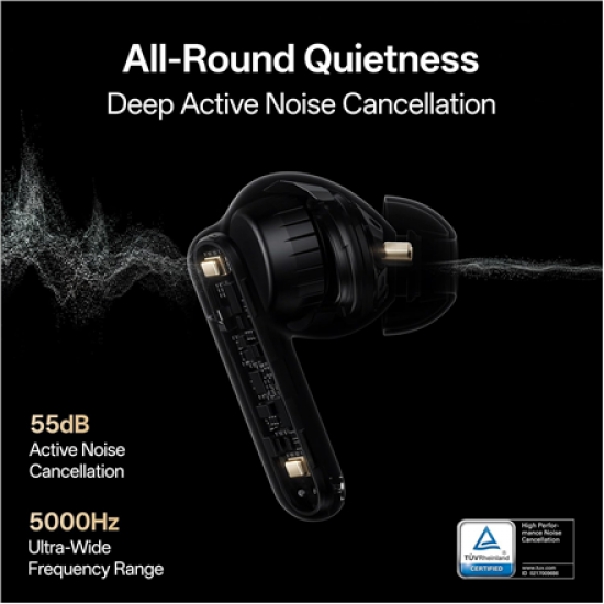 OPPO True wireless earphones | Enco Air5 Pro | Bluetooth | In-ear | Microphone | Black | Noise canceling | Wireless