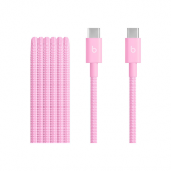 Apple USB-C to USB-C Woven Cable (1.5m) - Power Pink | Apple