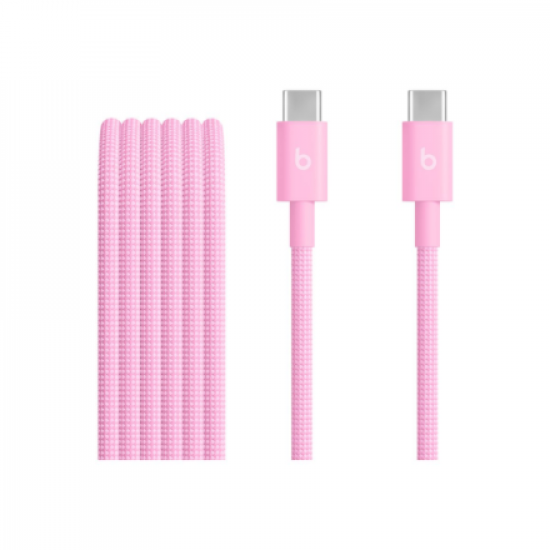 Apple USB-C to USB-C Woven Cable (1.5m) - Power Pink | Apple