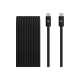 Apple 240W USB-C to USB-C Braided Cable (3 m ) - Bolt Black | Apple