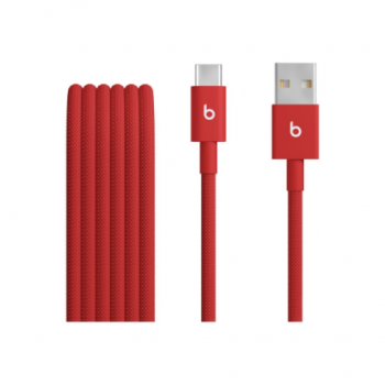 Apple USB-A to USB-C Woven Cable (1.5 m) - Rapid Red