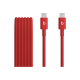 Apple USB-C to USB-C Woven Cable (1.5 m) - Rapid Red | Apple
