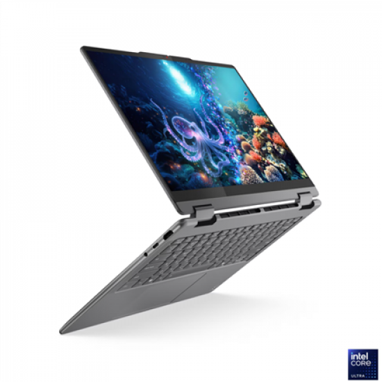 Lenovo Yoga 7 2-in-1 14ILL10 14 WUXGA Touch ULT5-226V/16GB/512GB/Intel Arc 130V Graphics/WIN11 Home/ENG Backlit kbd/Luna Grey/2Y Warranty