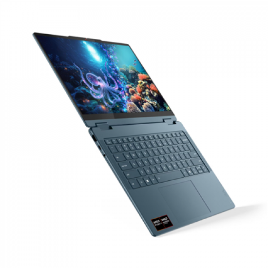 Lenovo Yoga 7 2-in-1 14AKP10 14 WUXGA Touch AMD AI R5 340/16GB/512GB/AMD Radeon 840M Graphics/WIN11 Home/ENG Backlit kbd/Tidal Teal/2Y Warra