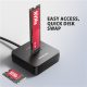 AXAGON ADSA-M2C11L USB-C 10Gbps docking station for M.2 NVMe SSD