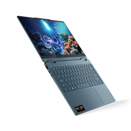 Lenovo Yoga 7 2-in-1 14AKP10 14 WUXGA Touch AMD AI R7 350/16GB/512GB/AMD Radeon 860M Graphics/WIN11 Home/ENG Backlit kbd/Tidal Teal/2Y Warra