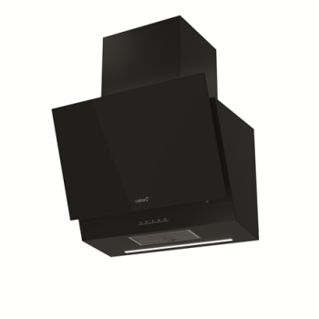 Cata Hood THALASSA 600 GBK Width 60 cm, Max 811 m³/h, Black Glass | CATA