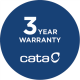 Cata Hood THALASSA 600 GBK Width 60 cm, Max 811 m³/h, Black Glass | CATA